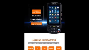 Caribe PL 40L Rugged Portable PDA 1D Barcode Scanner Android Tablet IP65 Waterproof Mobile Phone   a