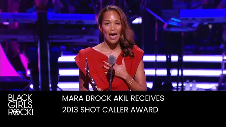 Mara Brock Akil Receives the 2013 Shot Caller Awar...