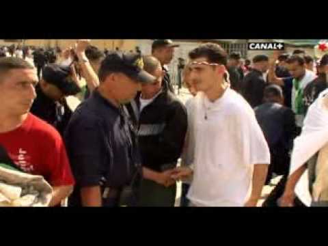 شرطة مرتشية في ملعب البليدة الجزائر روندة  police algerienne