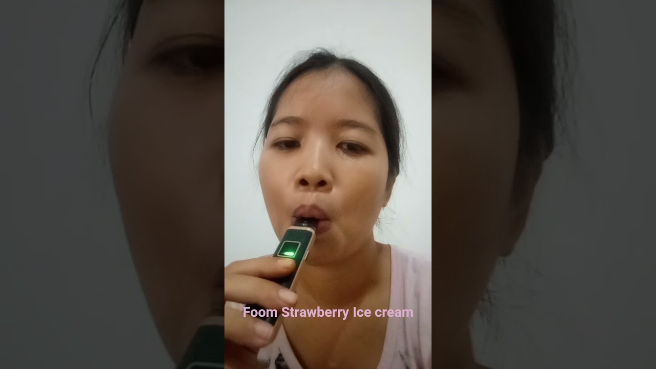 Foom liquid strawberry Ice cream 