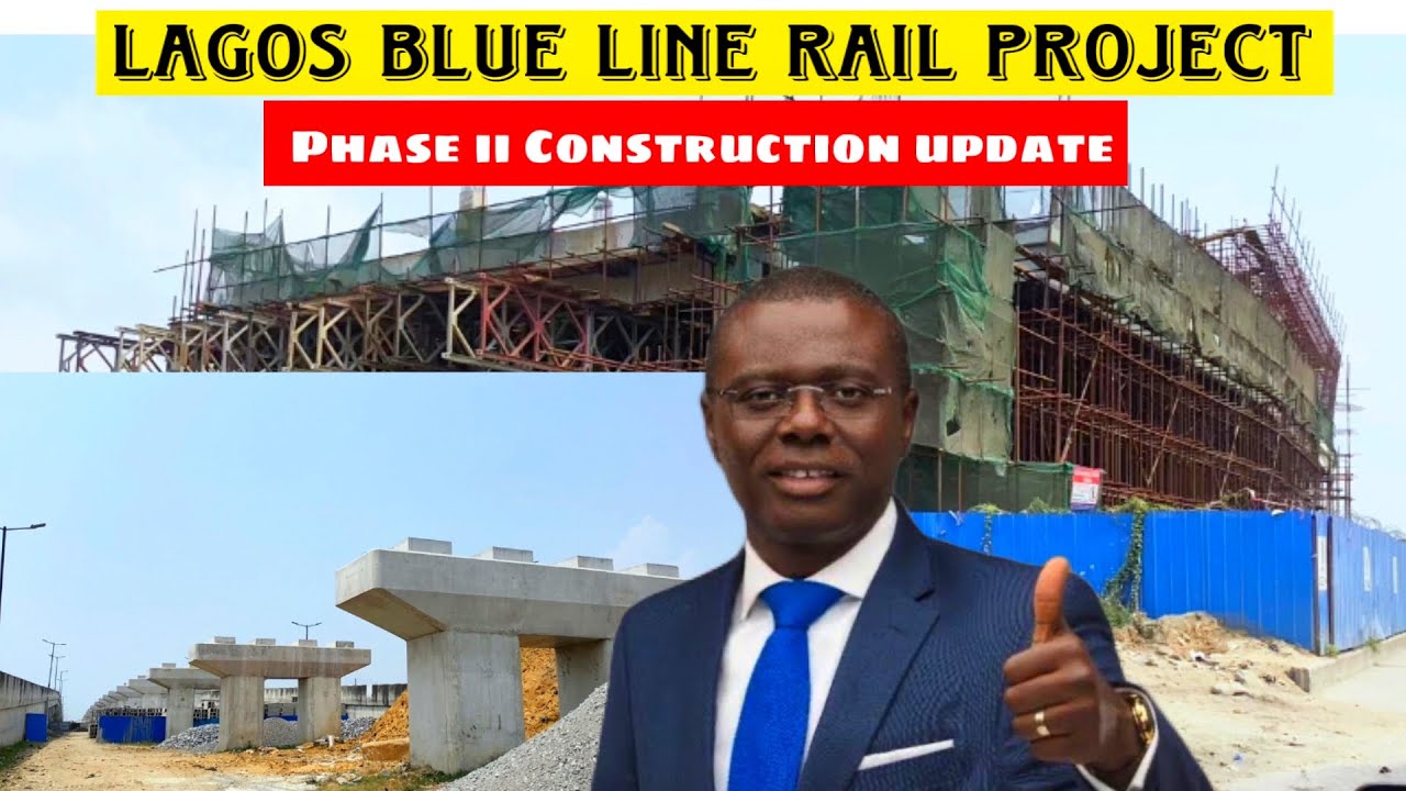 Construction Of Blue Line Rail Phase 2 Update | Overhead Bridge - YouTube