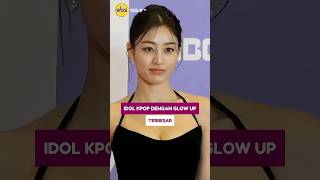 IDOL KPOP DENGAN GLOW UP TERBESAR #SHORTS #JIHYO #LIZ #IVE #RMBTS