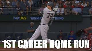 Spencer Jones Goes 2 for 4 with His First Career Home Run vs Guardians!