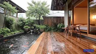 Deep Calm Rain Forest Sounds with Piano Music for Restful Sleep