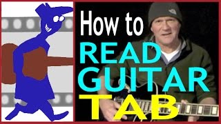 how to read guitar tab