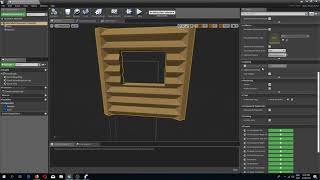 UE4 Build Mode Window Tutorial