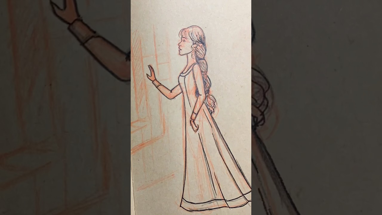 What do you think of my medieval lady? 