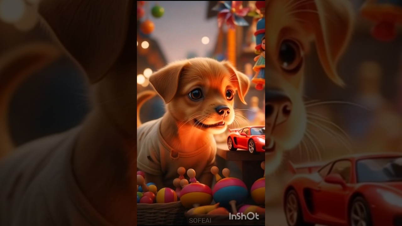 Poor Puppy has no money || buy toy #dog #dogs, #animal,  #short, #toys