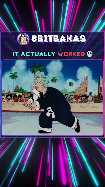 Goku being bodied by Master Roshi's tipsy Technique 🥲 #goku #masterroshi #dragonball