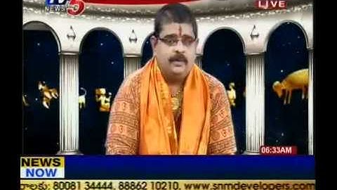 TV5 - Grahashastram with venu Swamy 10-01-2012 part1