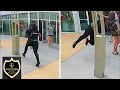 Woman Gets Instant Karma For Running From Police￼