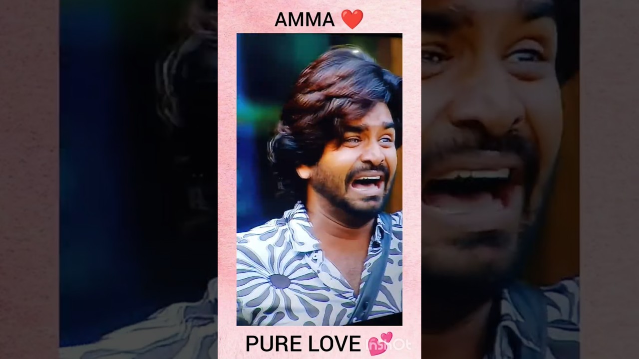 Sabari Broke Down When Amma Entered 😭 | Most Emotional BB9 Moment 