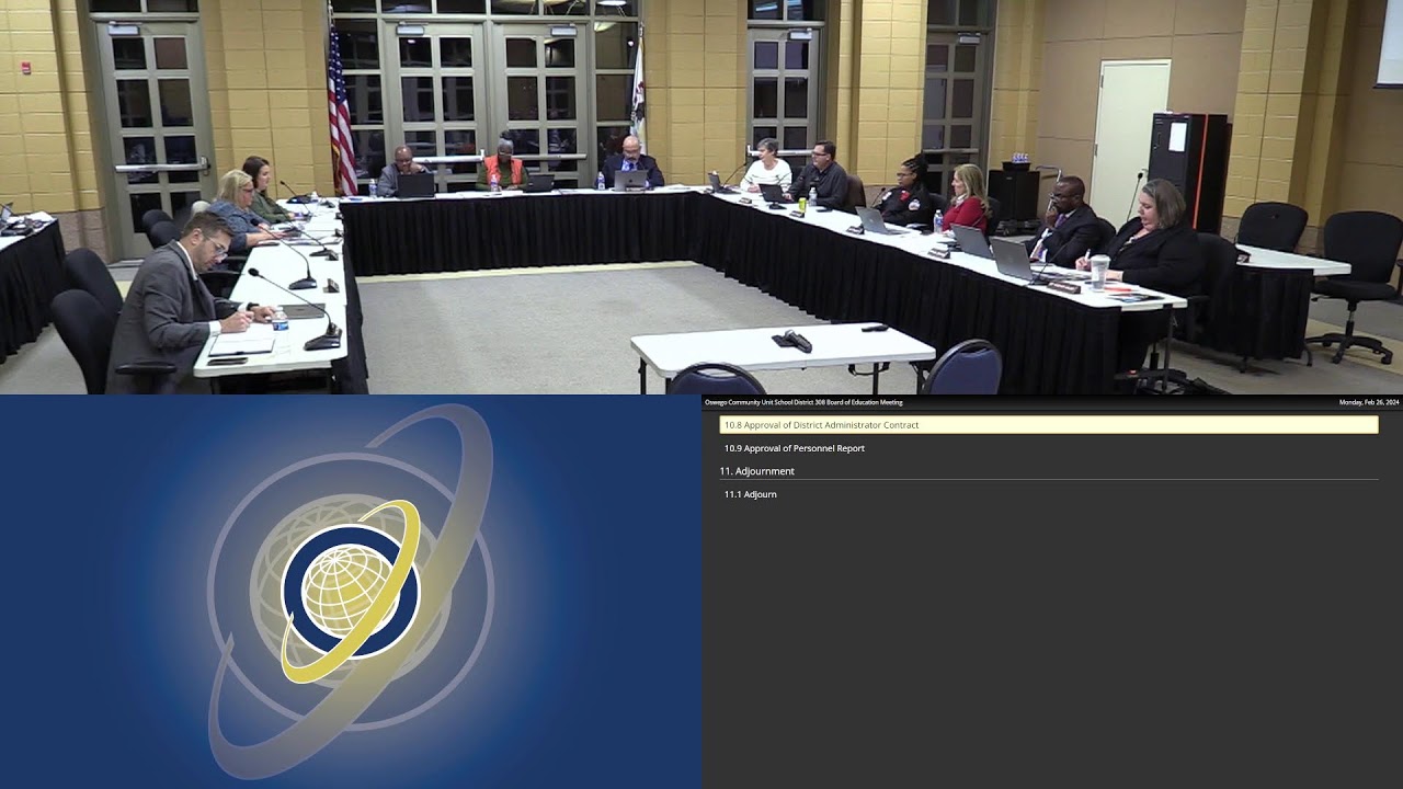 SD308 Board of Education (2/26/2024) YouTube