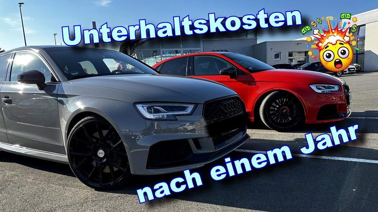 Audi Rs3 Unterhaltskosten
