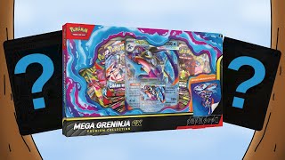 Opening a Pokémon Mega Greninja ex Premium Collection