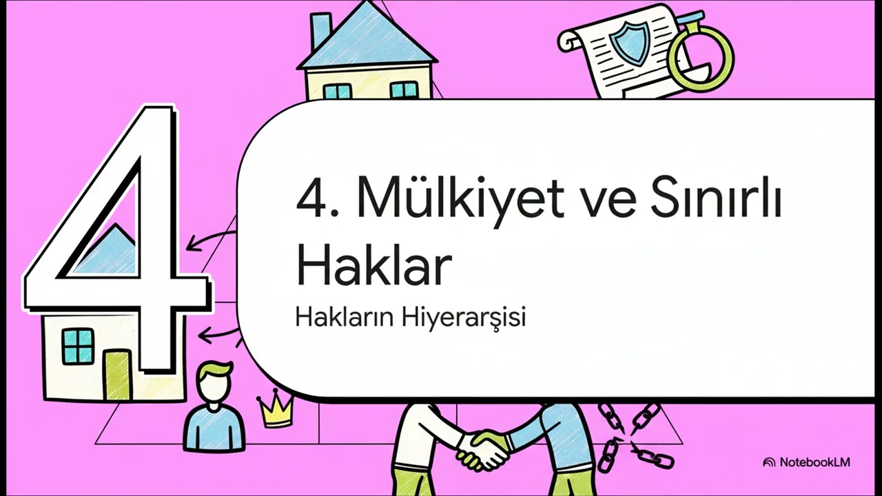 Eşya Hukuku Bölüm 1 (Ayni Hak - Nispi Hak Kavramı, Eşya Kavramı, Eşya Türleri)