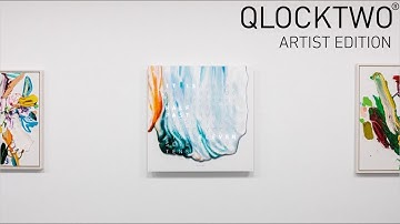 QLOCKTWO ARTIST EDITION: the fusion of time display, design and art #QLOCKTWO #watchesofswitzerland