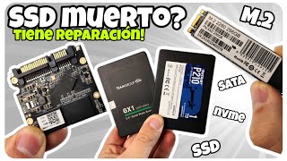 Como REPARAR DISCO SSD M.2 NVME MUERTO! Paso a paso bien explicado.