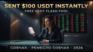 Uncovered a flash USDT sender tool that works instantly — no waiting needed!