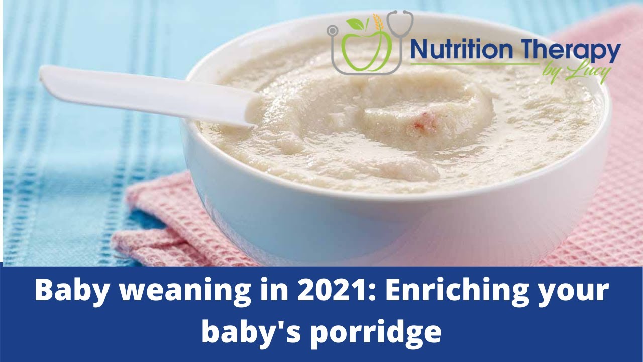 How to make your baby's porridges more energy and nutrientrich YouTube
