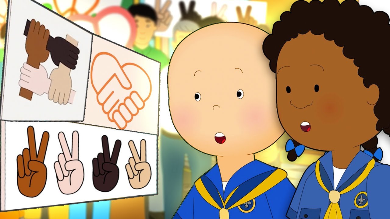 Caillou Contre le Racisme | Caillou en Français