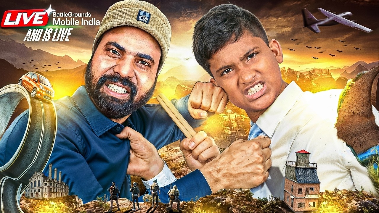 🔴BGMI CONQUEROR TOP 10 RANK PUSH TELUGU LIVE🔥 