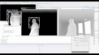 Kinect Opencv upper body detection