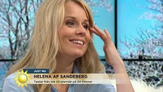 Helena af Sandeberg om specialuppdraget: ”Jag är lite slut i huvudet” - Nyhetsmorgon (TV4)