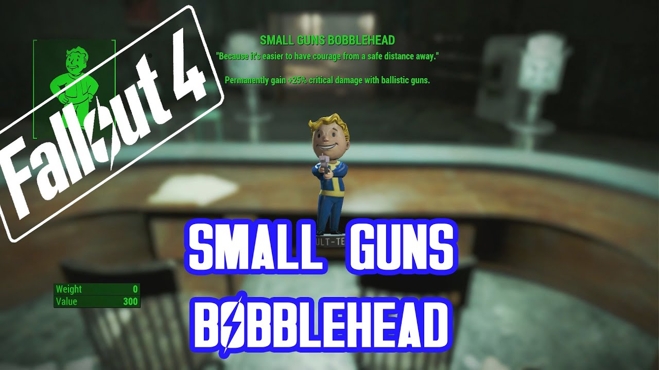 Fallout 4 Guide Small Guns Bobblehead Location YouTube fallout-4-guide-small-guns-bobblehead-location-youtube