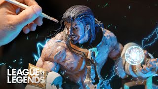 making sylas statue & diorama