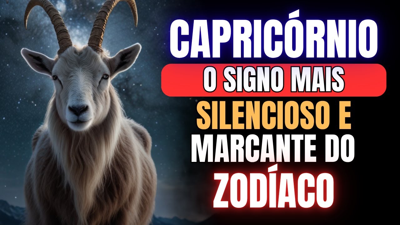 Capricorniano Fica em Silêncio… e Mesmo Assim É o SIGNO Mais Notado do ZODÍACO ♑ | ASTROLOGIA