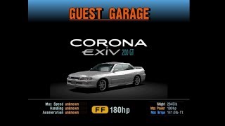 Gran Turismo 2 Toyota Corona Exiv 200Gt Gran Valley Speedway Replay.