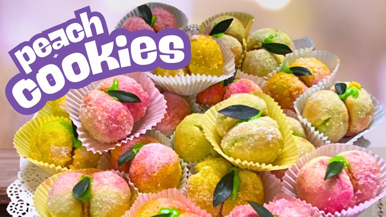 Italian Peach Cookies • Pesche Dolci