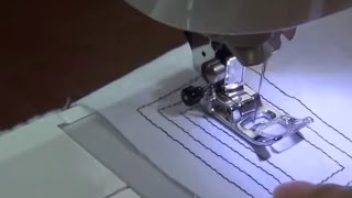 Ejercicios para mÃ¡quina de coser, esquinas de 90Â°, gregas, espirales y remates