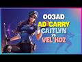 003ad Caitlyn : Gã Này Đang NGHIỀN NÁT Thách Đấu Với Kỹ Năng KITING Ở Tầm Khác - Vietsub