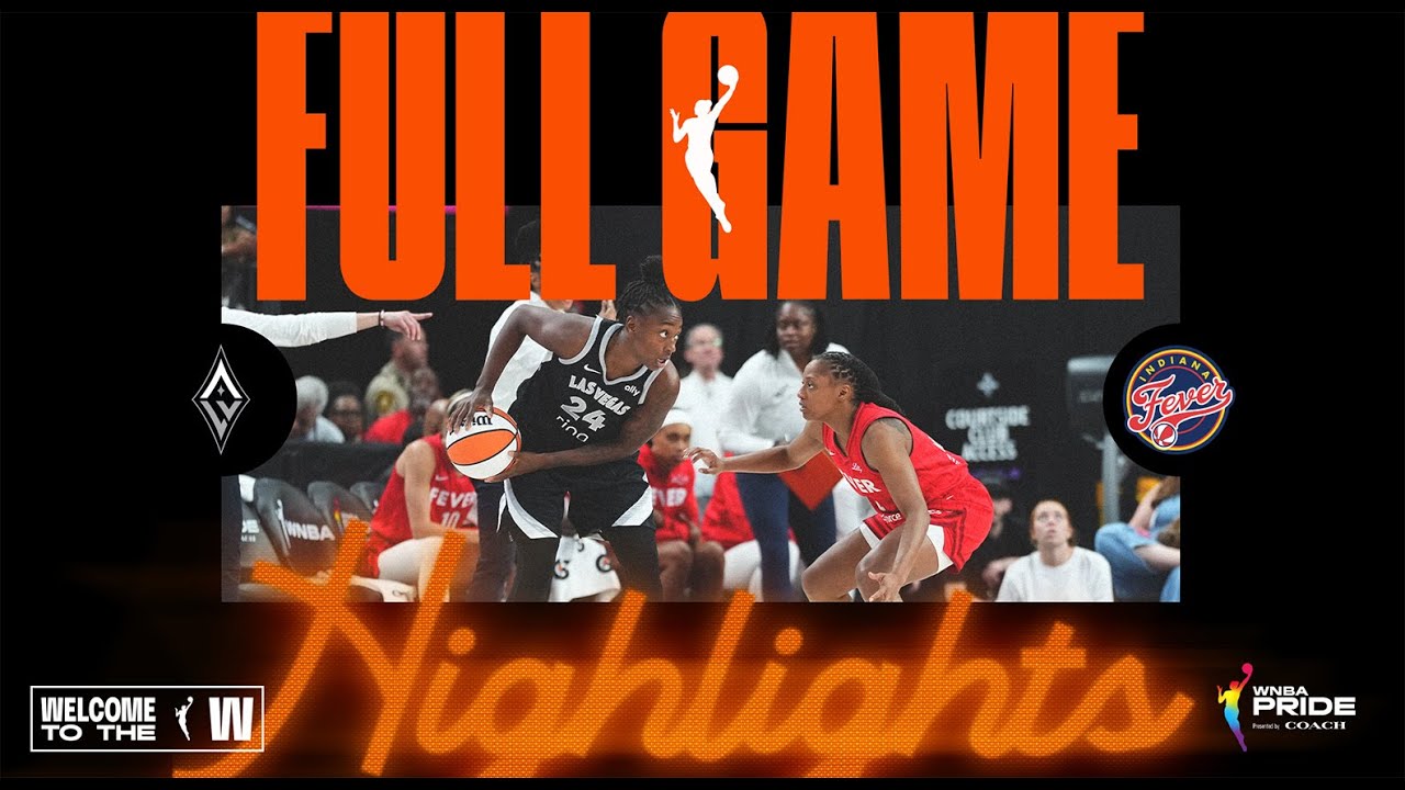 Indiana Fever vs. Las Vegas Aces | FULL GAME HIGHLIGHTS | June 22, 2025