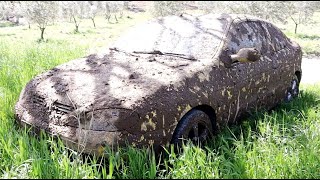 20 YEARS UNWASHED CAR ! Wash the Dirtiest Renault Megane