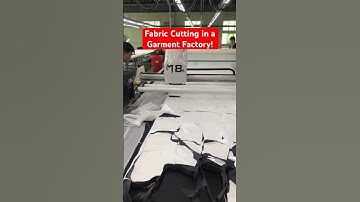 8cm Fabric Layers Cut in 5 Seconds – Automated Cutting Machine in Action!