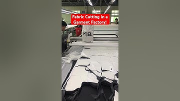 8cm Fabric Layers Cut in 5 Seconds – Automated Cutting Machine in Action!