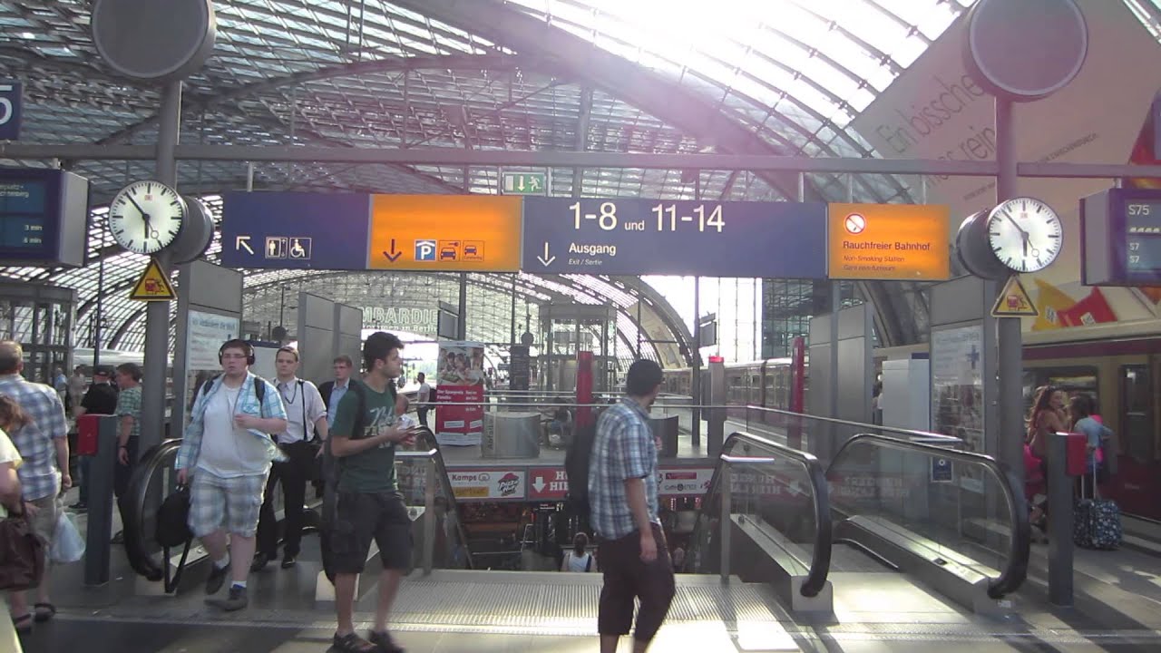 Berlin Hbf Gleis 11 Und 12 www.youtube.com