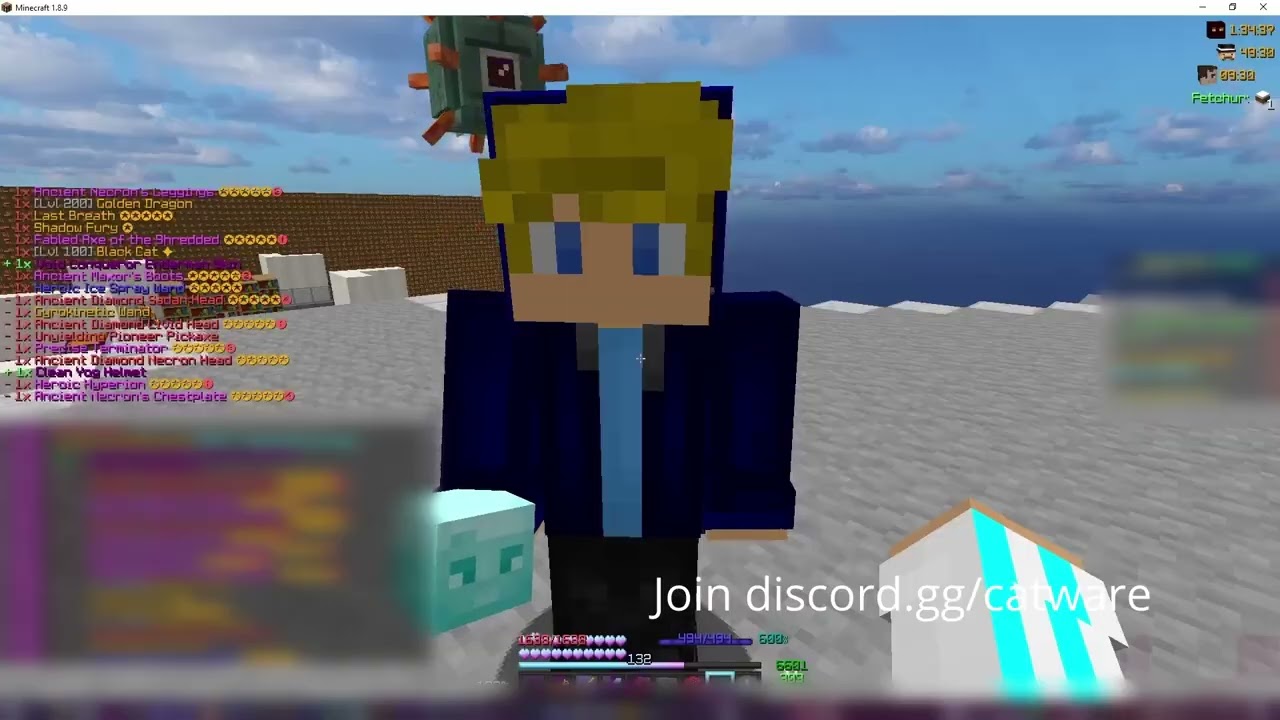 Hypixel Skyblock Ratting 40b | How to Rat on Hypixel Skyblock | discord.gg/catware reupload