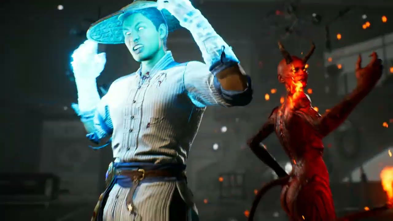 Mortal Kombat 1: Invasions Mode - Raiden & Sareena! [MK1 Walkthrough "Krypt" No Commentary]