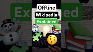 🧩📚 Kiwix is How I Save An Offline Wikipedia Database. iOS, iPadOS, Mac, PC, Android, & Linux!
