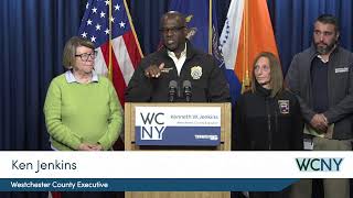 Westchester County Executive Ken Jenkins Holds Weather Briefing on Incoming Storm