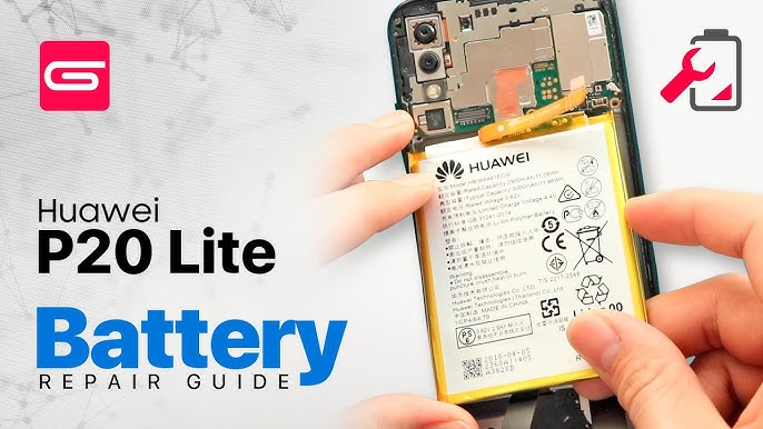 Huawei P20 Lite battery replacement - YouTube