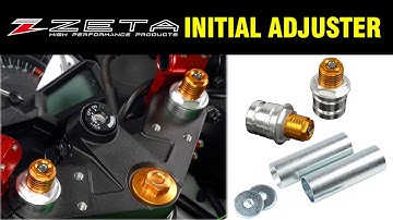 ZETA Front Fork Top Cap Initial Adjuster