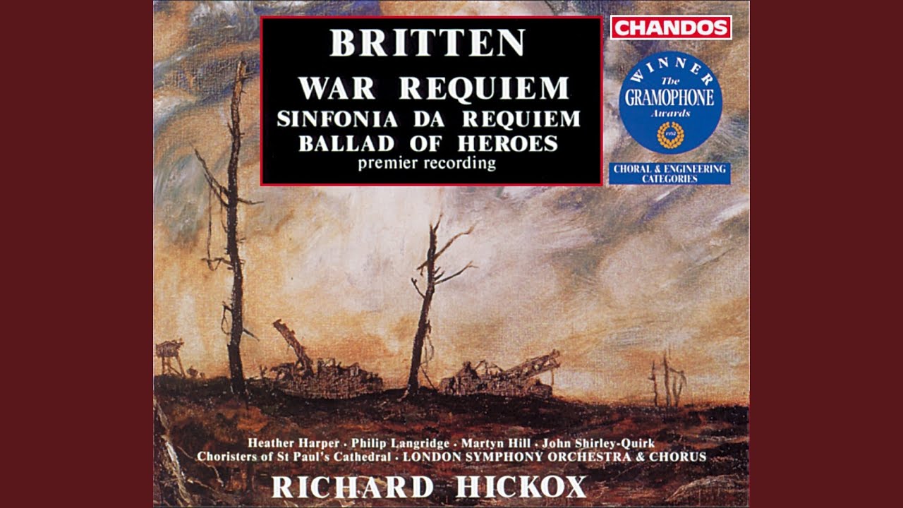 Brittens War Requiem Libera Me The Listeners Club - 