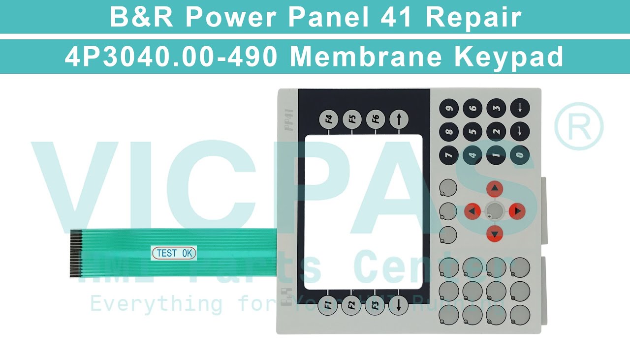 for B&R 4P3040.00-490 Terminal Keypad?