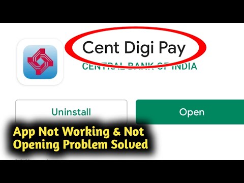 Fix Cent Digi Pay App Not Working and Not Opening Problem Solved