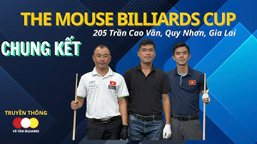 CHUNG KẾT | NHÂN NGUYỄN (Đà Nẵng) - NAM KHÁNH (Tl), GIẢI CAROM 3 BĂNG CUP THE MOUSE GIA LAI